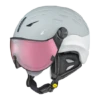 Skihelm CP Cuma - Grey Wit - Dl Polariserend Meekleurend Vizier Cat.2 -(☀/☁) -Uvex Winkels 1159866552