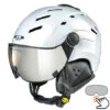 CP Camurai Skihelm Wit - Meekleurend Vizier - Kies Uit 7 Soorten ! -Uvex Winkels 1389082301