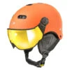 CP Carachillo XS Skihelm Oranje Mat - Helm Met Spiegel Vizier (☁/☀) -Uvex Winkels 1429316521