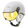 CP Carachillo XS Skihelm Wit Mat - Helm Met Spiegel Vizier (☁/☀) -Uvex Winkels 1429473926
