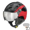 CP Camurai Carbon Zwart-rood Skihelm - Meekleurend Vizier - Kies Uit 4 Soorten ! -Uvex Winkels 1445951872