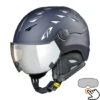 CP Cuma Skihelm Blauw - Meekleurend Vizier (7 Keuzes) -Uvex Winkels 1453431911