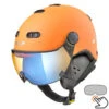 CP Carachillo Oranje Skihelm - Meekleurend & Polariserend Vizier (3 Keuzes) -Uvex Winkels 1771735911