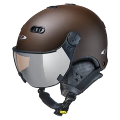 CP Carachillo Bruin Skihelm - Meekleurend Vizier (4 Keuzes)