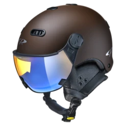 CP Carachillo Bruin Skihelm - Meekleurend & Polariserend Vizier (3 Keuzes)