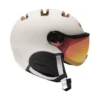 Kask Chrome Wit/Roze Goud - Skihelm Met Vizier - Spiegelend Vizier (☁/❄) Cat.1 -Uvex Winkels 1801315476