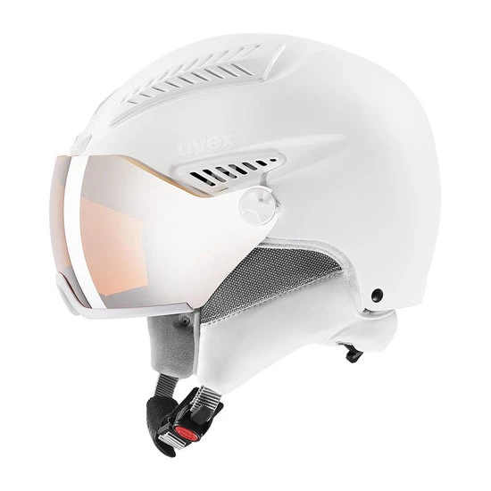 Uvex Skihelm Met Vizier - Uvex HLMT 600 Wit - Lasergold-lite Visor Cat.2 (☁/☀) 3 Uvex Skihelm Met Vizier - Uvex HLMT 600 Wit - Lasergold-lite Visor Cat.2 (☁/☀)