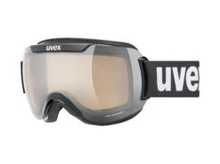 SKIBRIL UVEX Downhill 2000 V Zwart/meekleurend Zilver S1-3 (☁/❄/☀)