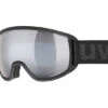 SKIBRIL UVEX Topic FM Sphere Zwart / Spiegel Zilver S2 (☀/☁) -Uvex Winkels 1805652060