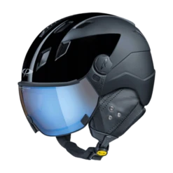 CP Corao+ Cashmere Skihelm Zwart Met Meekleurend & Polariserend Vizier (3 Keuzes) - Zeer Veilig