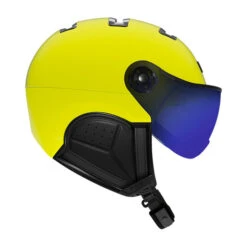 Kask Firefly Geel - Skihelm Met Vizier - Spiegel Vizier (☀/☁) Cat.2