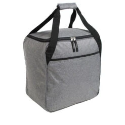 Skischoenen Tas Grijs & Skihelm Tas In één - Ideaal Bij Wintersport Met Vliegtuig!