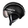 Skihelm Casco SP-2 Vizier - Zwart - Met Carbonic Vizier