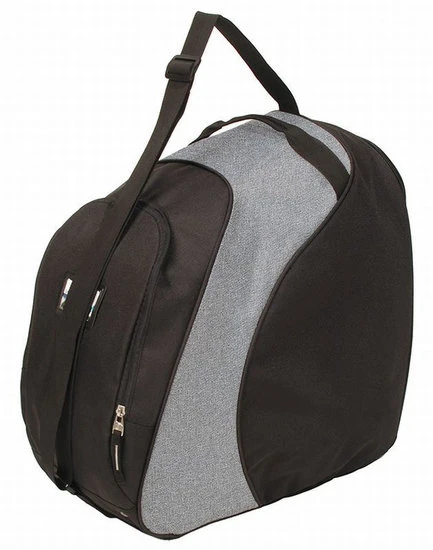 Skischoenen Tas & Skihelm Tas Sapporo Grijs Zwart | Nooit Meer Met 2 Tassen Slepen! 3 Skischoenen Tas & Skihelm Tas Sapporo Grijs Zwart | Nooit Meer Met 2 Tassen Slepen!